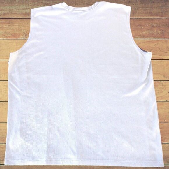 Nike basketball gray muscle S/S Hooptech DriFit athletic practice jersey - Picture 3 of 4